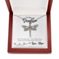 To My Daughter | Dragonfly Necklace