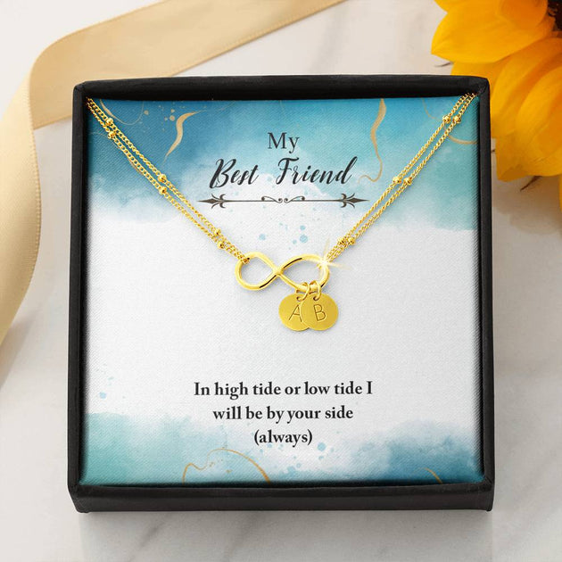 Best friend infinity discount bracelet