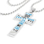 To My Sister In Christ | Cross Pendant Necklace