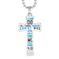 To My Sister In Christ | Cross Pendant Necklace