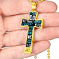 To My Brother In Christ | Cross Pendant Necklace