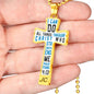 To My Sister In Christ | Cross Pendant Necklace
