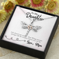 To My Daughter | Dragonfly Necklace