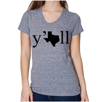 Load image into Gallery viewer, Texas Y&#39;all | Women&#39;s Tee
