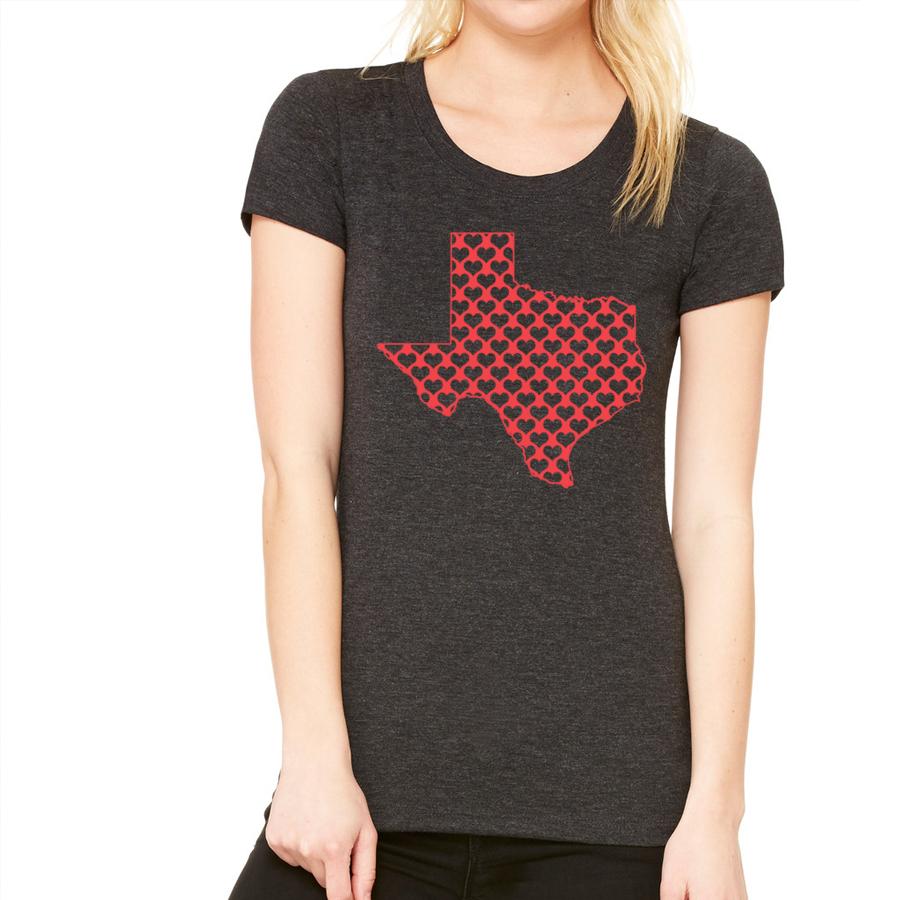 Texas hearts | Women's Tee
