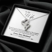 Load image into Gallery viewer, Double Heart Necklace
