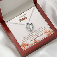 Load image into Gallery viewer, To My Beautiful Wife | Forever Love Necklace
