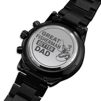 Load image into Gallery viewer, To My GREAT Fisherman DAD | Chronograph Watch
