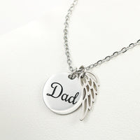 Load image into Gallery viewer, In Memory of My Dad | Remembrance Necklace
