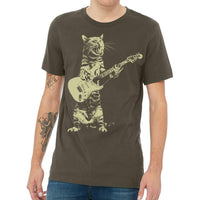 Load image into Gallery viewer, Cat Playing Guitar | Men&#39;s Tees
