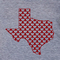 Load image into Gallery viewer, Texas hearts | Women&#39;s Tee
