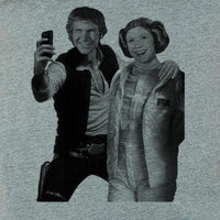 Load image into Gallery viewer, Star Wars selfie, Han and Leia | Men&#39;s Tee
